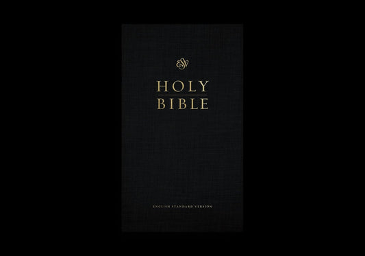 ESV Church Bible, Red Letter (Hardcover, Black)