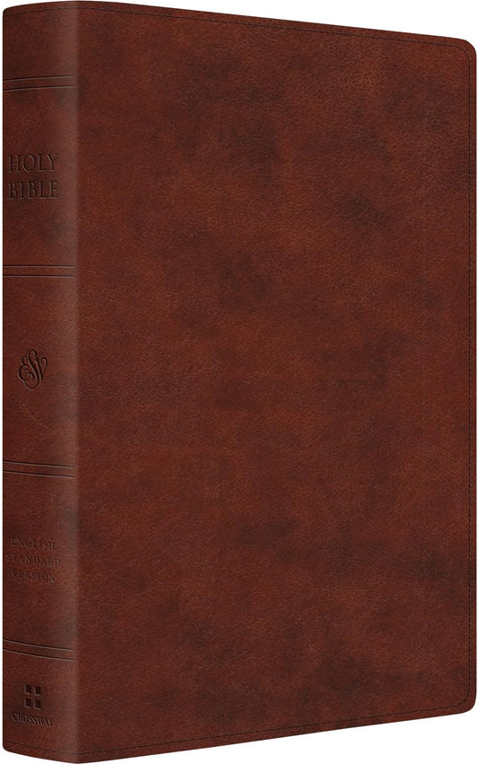 ESV Giant Print Personal Size Bible (Trutone, Chestnut)