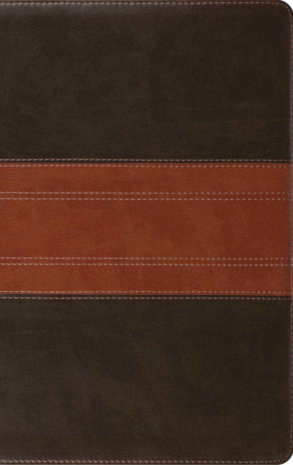 ESV Giant Print Personal Size Bible, Red Letter, Thumb Indexed (Trutone, Forest/Tan, Trail Design)