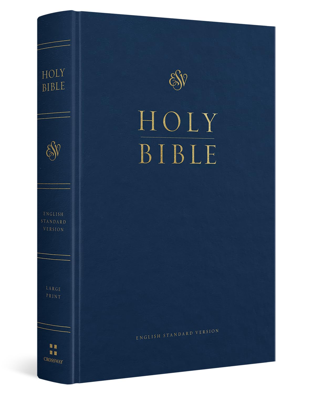 ESV Pew and Worship Bible, Large Print (Hardcover, Blue)