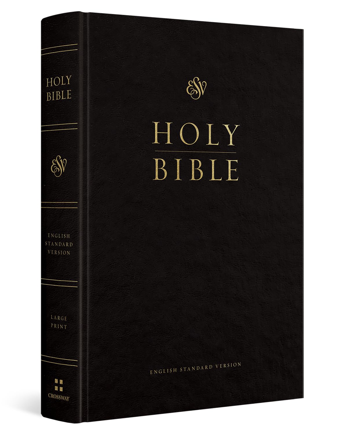 ESV Pew and Worship Bible, Large Print (Hardcover, Black)