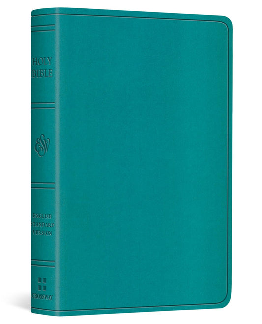 ESV Vest Pocket New Testament with Psalms and Proverbs, Red Letter (Trutone, Teal)