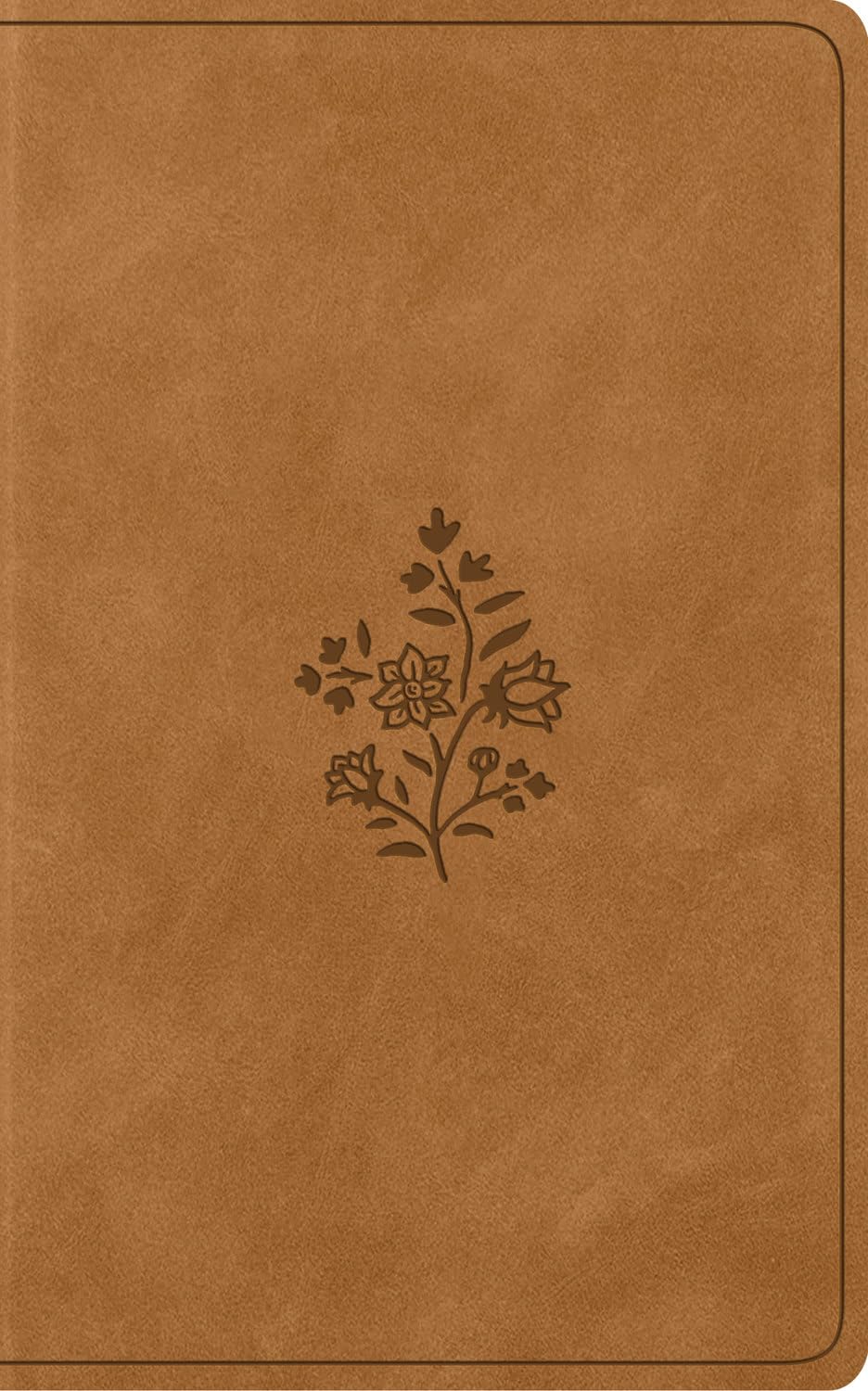 ESV Vest Pocket New Testament with Psalms and Proverbs, Red Letter (Trutone, Nubuck Caramel, Wildflower Design)