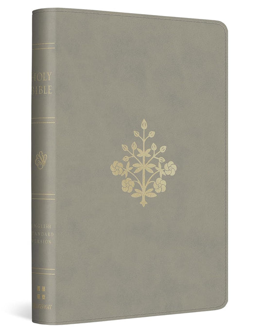 ESV Compact Bible (Trutone, Stone, Branch Design)