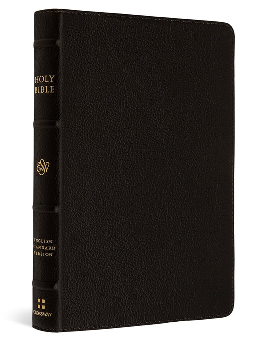 ESV Compact Bible (Buffalo Leather, Deep Brown)
