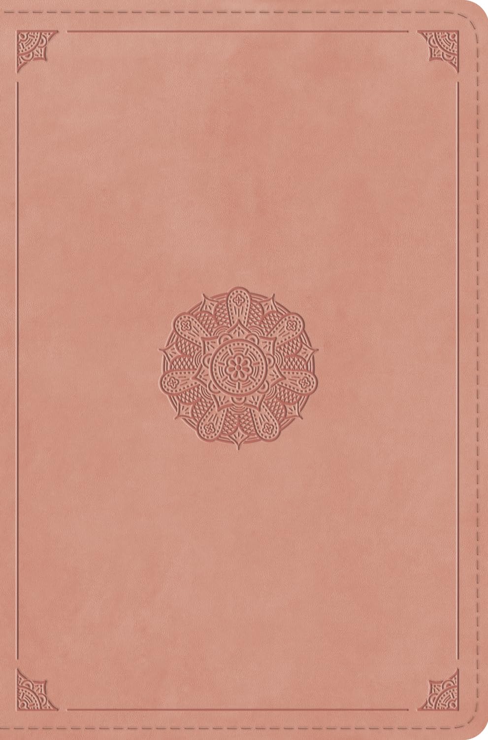 ESV Compact Bible, Red Letter (Trutone, Blush Rose, Emblem Design)