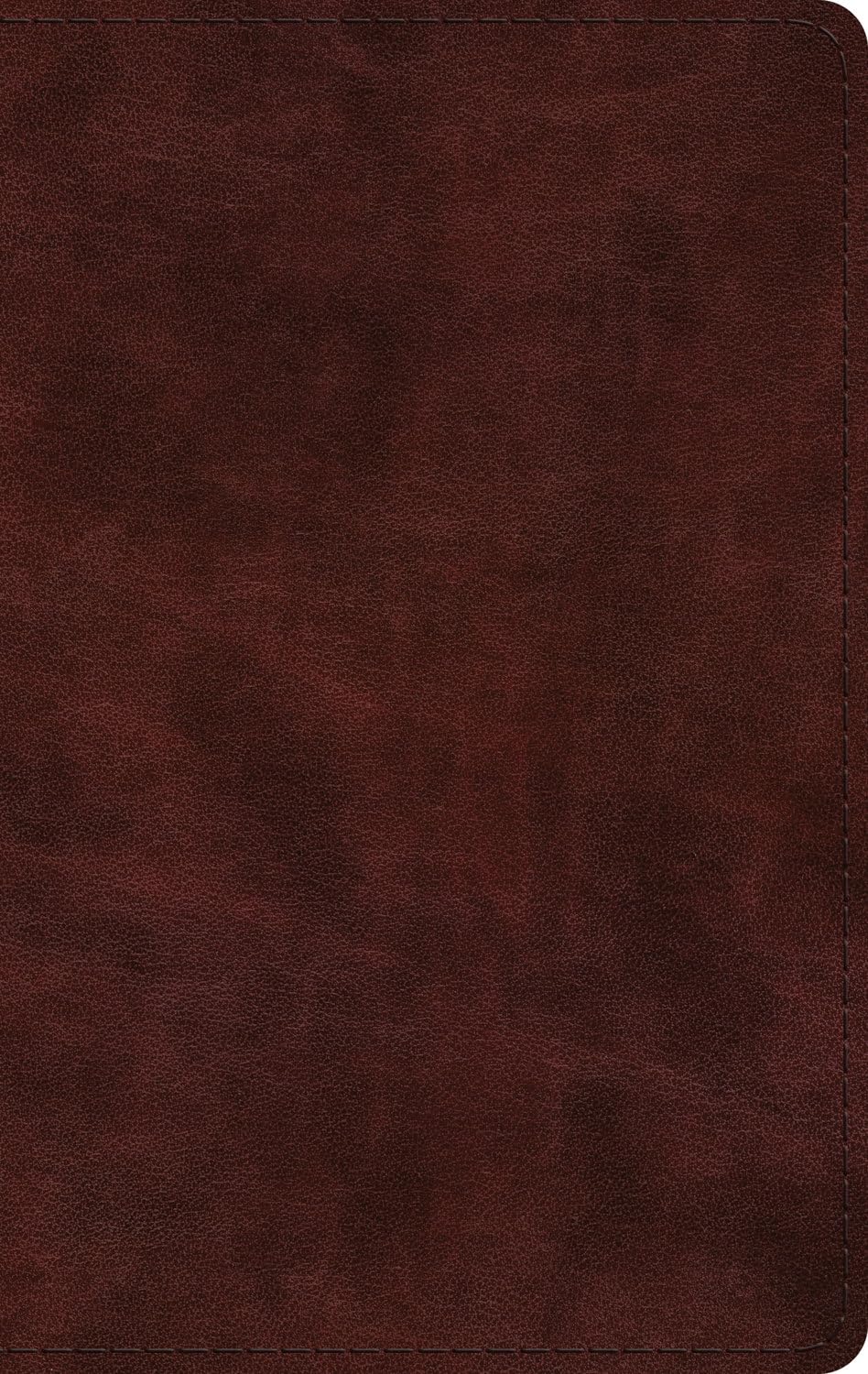 ESV Large Print Thinline Bible, Red Letter (Trutone, Mahogany)