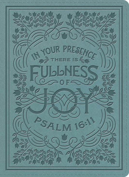 ESV Single Column Journaling Bible (Trutone, Paris Sky, Psalm 16:11 Design)