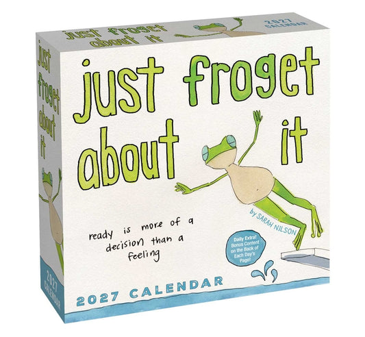 Just Froget about It 2027 Day-To-Day Calendar