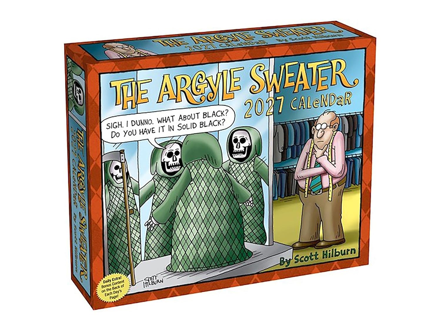 The Argyle Sweater 2027 Day-To-Day Calendar