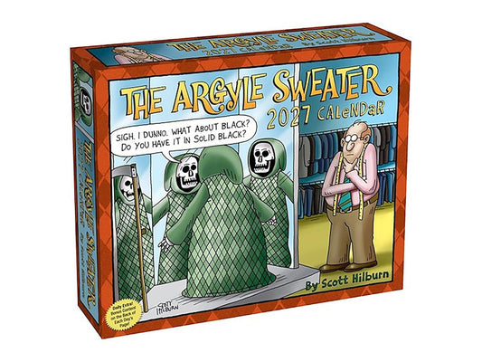 The Argyle Sweater 2027 Day-To-Day Calendar