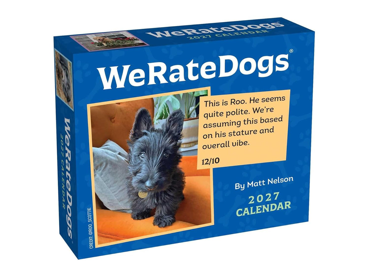 Weratedogs 2027 Day-To-Day Calendar