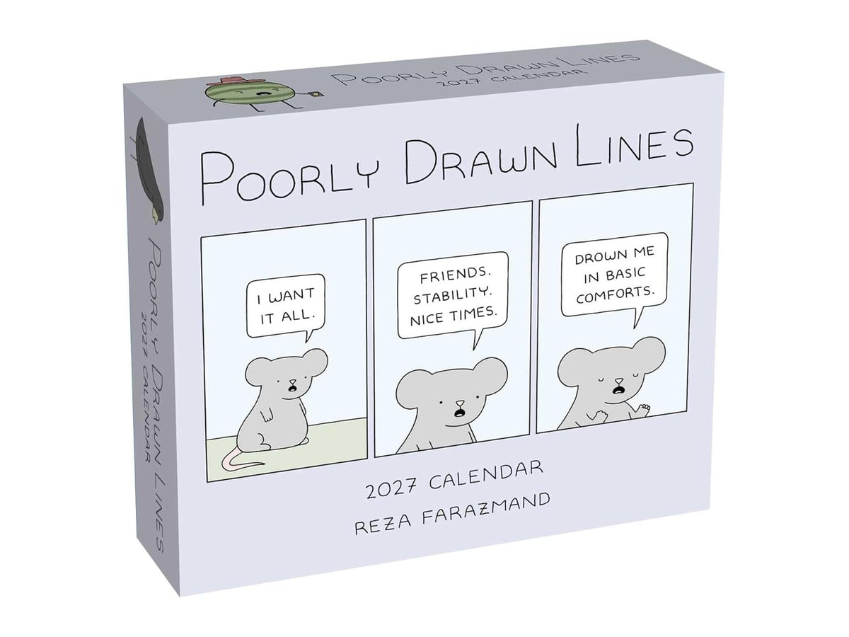 Poorly Drawn Lines 2027 Day-To-Day Calendar