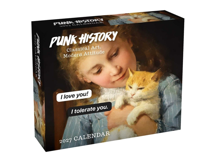 Punk History 2027 Day-To-Day Calendar: Classical Art, Modern Attitude