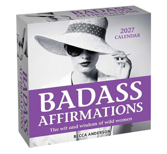 Badass Affirmations 2027 Day-To-Day Calendar