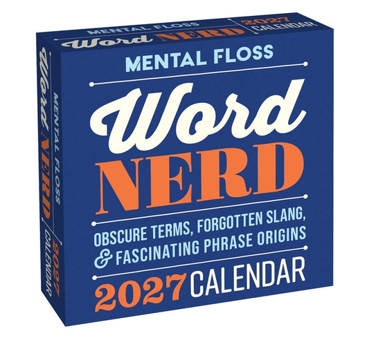 Word Nerd 2027 Day-To-Day Calendar