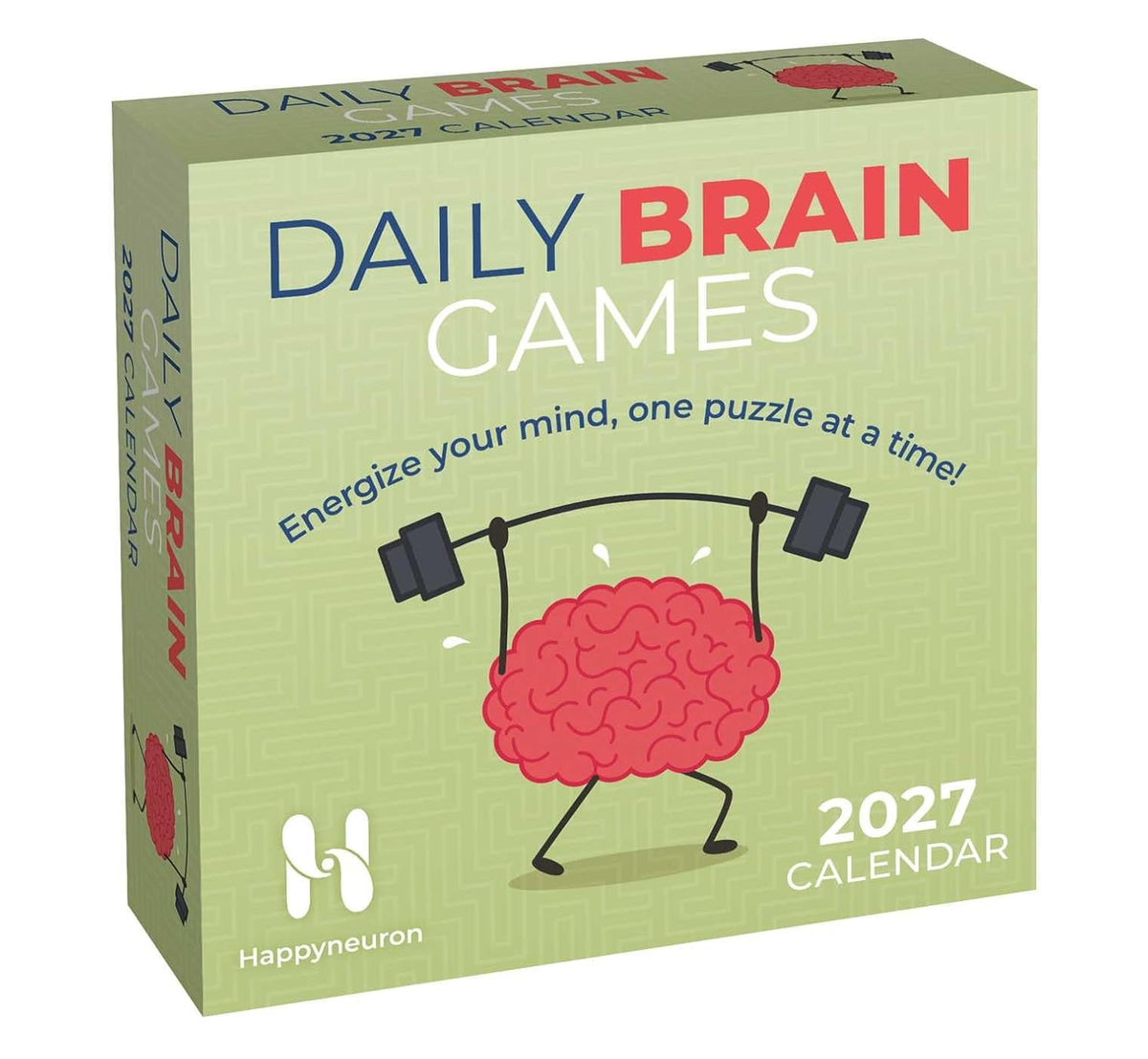 Daily Brain Games 2027 Day-To-Day Calendar: Energize Your Mind, One Puzzle at a Time!