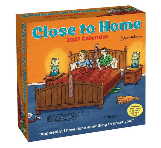 Close to Home 2027 Day-To-Day Calendar
