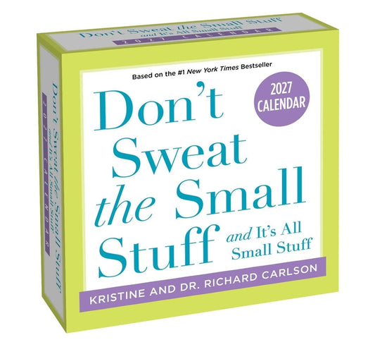 Don't Sweat the Small Stuff 2027 Day-To-Day Calendar