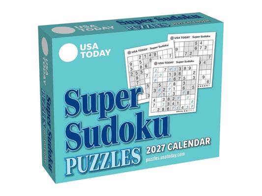USA Today Super Sudoku 2027 Day-To-Day Calendar