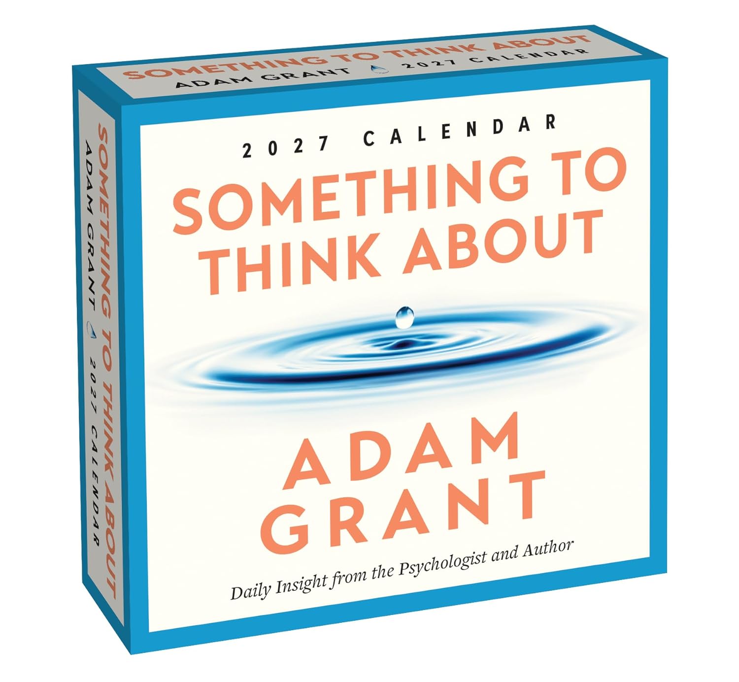 Adam Grant 2027 Day-To-Day Calendar: Something to Think about