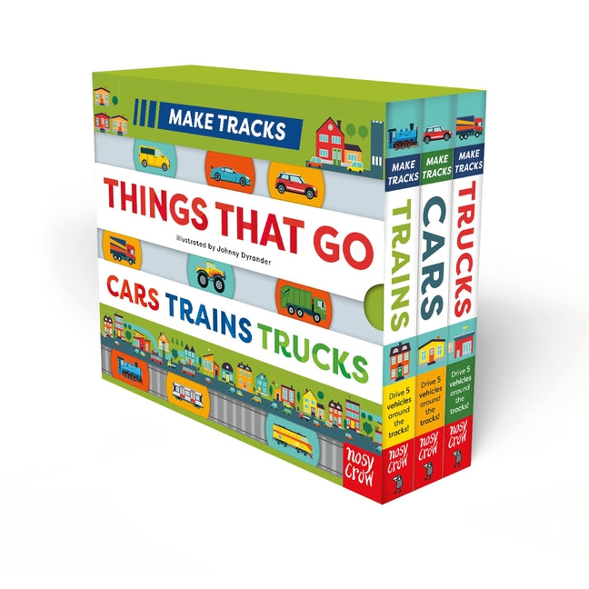 Make Tracks: Things That Go Boxed Set: Cars, Trains, Trucks