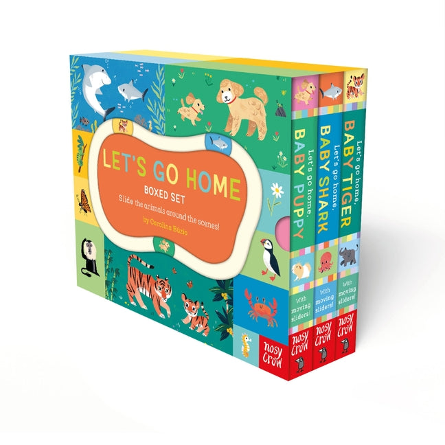 Let's Go Home Boxed Set: Puppy, Shark, Tiger Volume 13