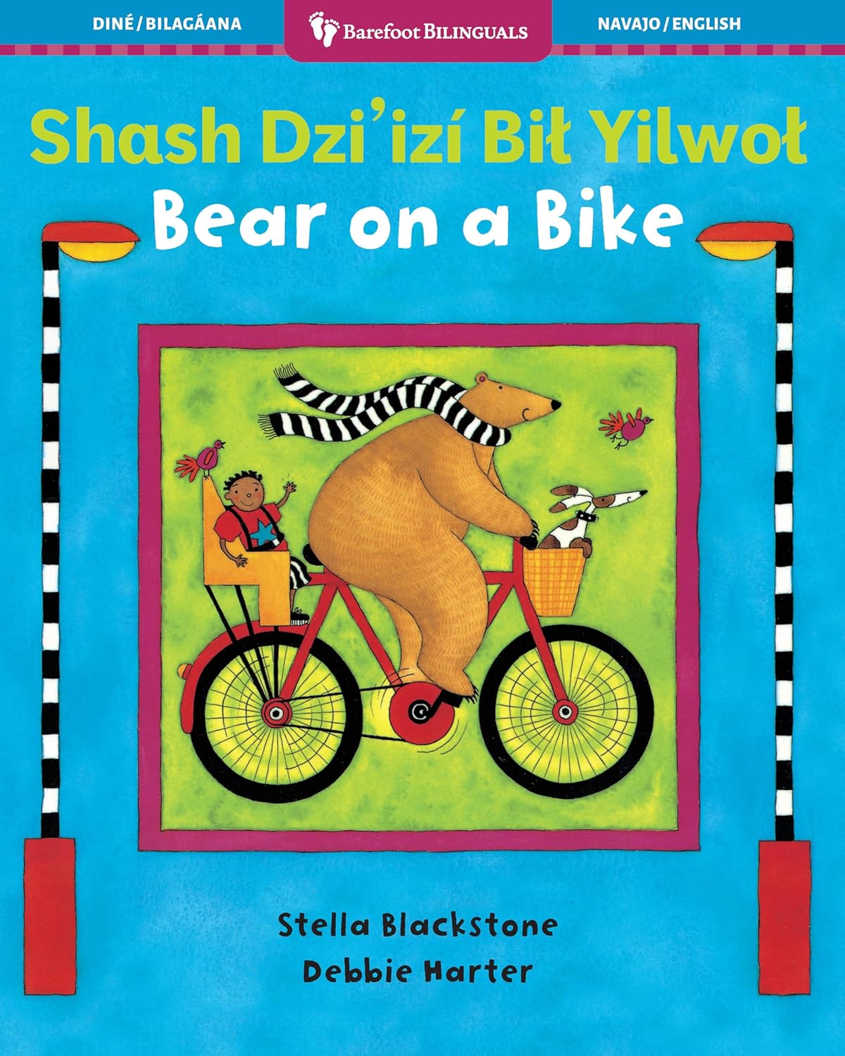 Bear on a Bike (Bilingual Navajo & English)