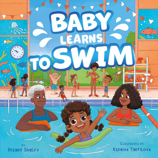 Baby Learns to Swim