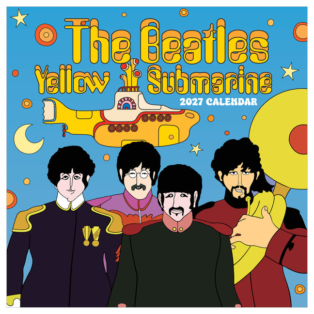 Cal 2027- The Beatles: Yellow Submarine Wall
