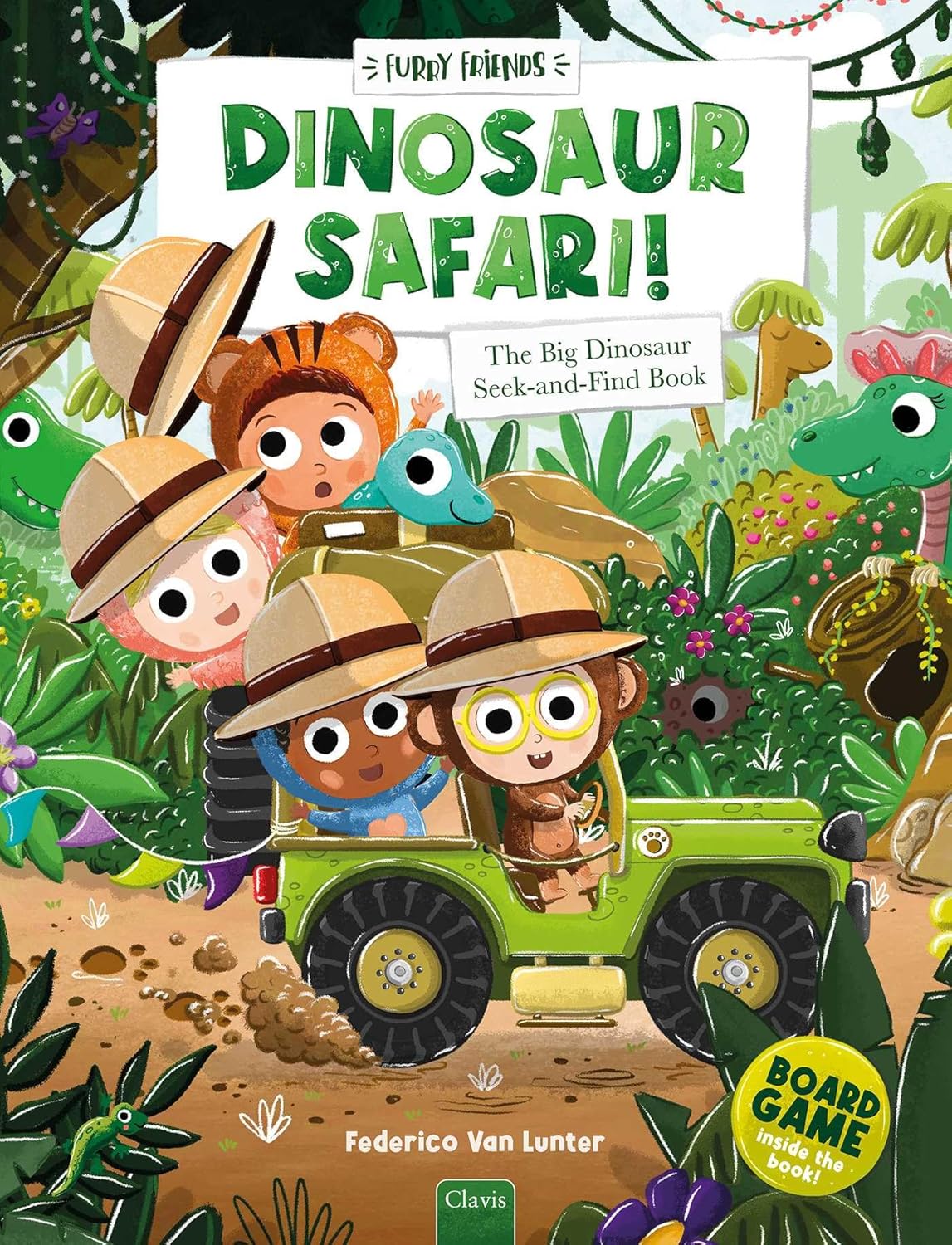 Dinosaur Safari!: The Big Dinosaur Seek-And-Find Book
