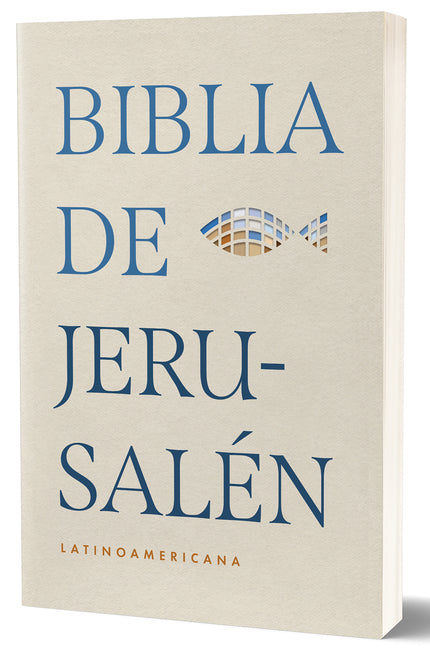 Biblia Catolica Biblia de Jerusalen Latinoamericana Edicion Economica Rustica Marron Arena / Spanish Jerusalem Bible, Latin American Edition, Economy