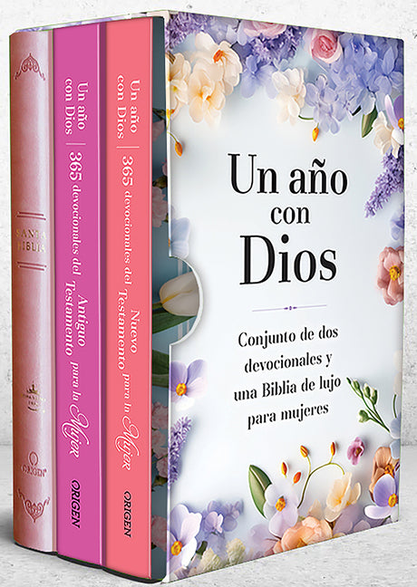 Estuche Un Ano Con Dios / A Year with God Gift Set