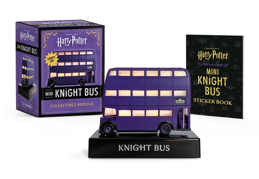 Harry Potter Mini Knight Bus Collectible Replica: Lights Up!