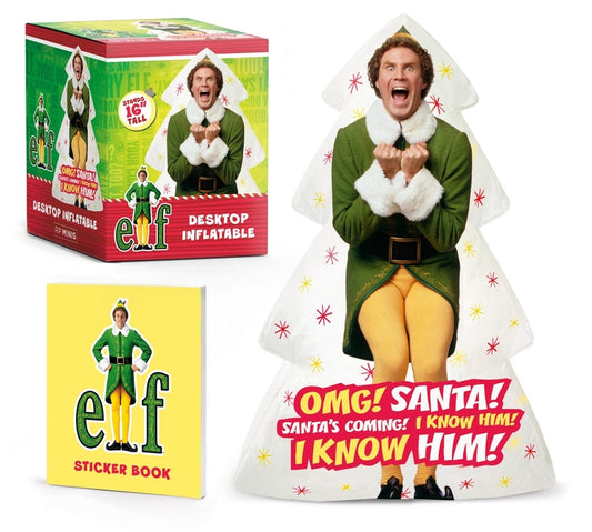 Elf: Desktop Inflatable Buddy the Elf: Stands 16 Tall