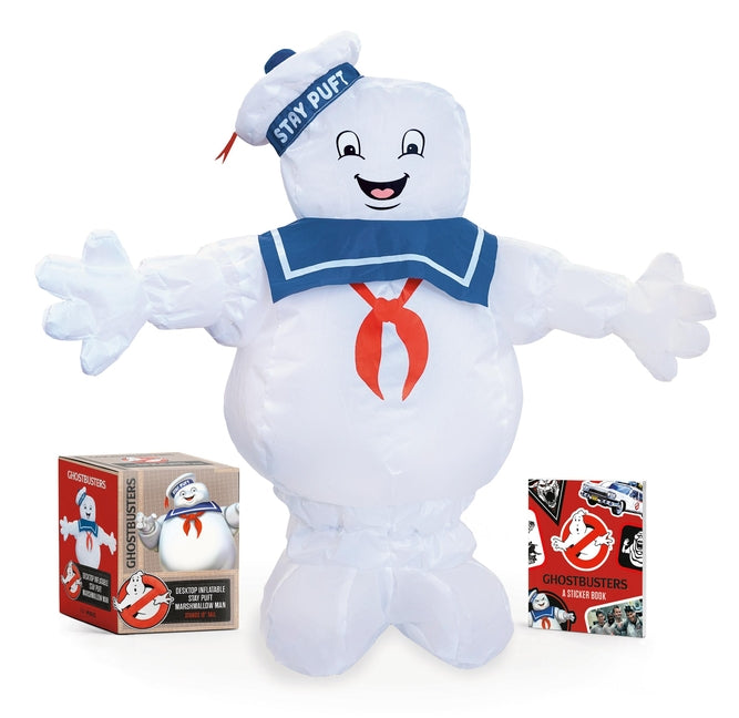 Ghostbusters: Desktop Inflatable Stay Puft Marshmallow Man: Stands 16 Tall