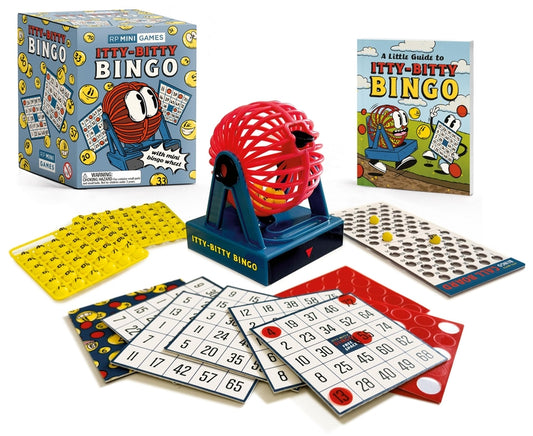 Itty-Bitty Bingo: With Mini Bingo Wheel!