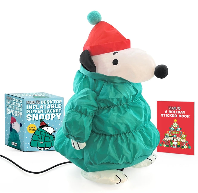 Peanuts: Desktop Inflatable Puffer Jacket Snoopy (Revised Edition): Stands 14 Tall