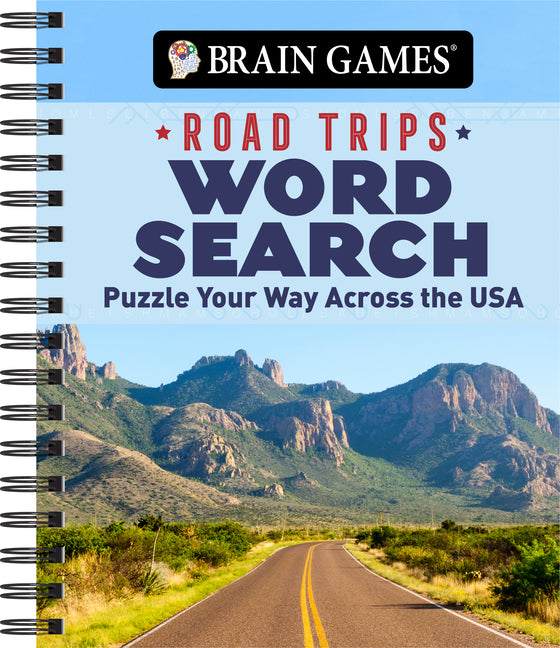 Brain Games - Road Trips Word Search: Puzzle Your Way Across the USA