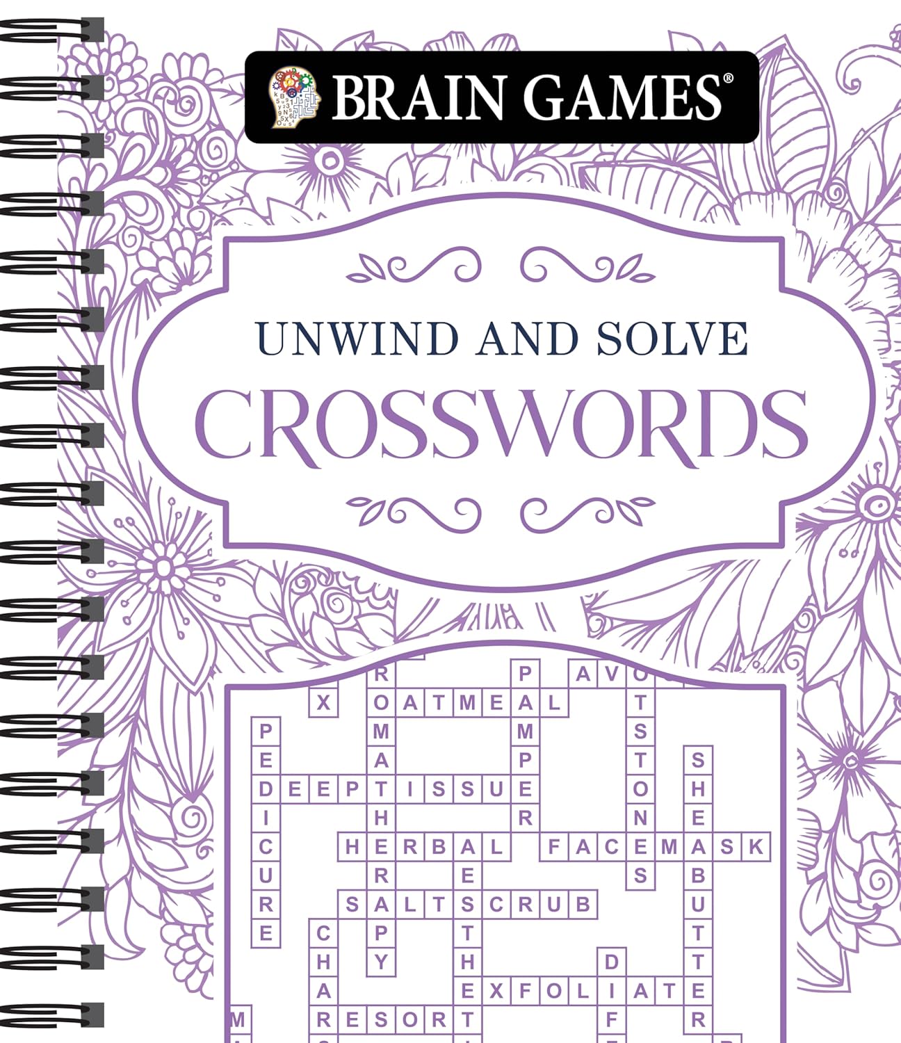 Brain Games - Unwind and Solve: Crosswords