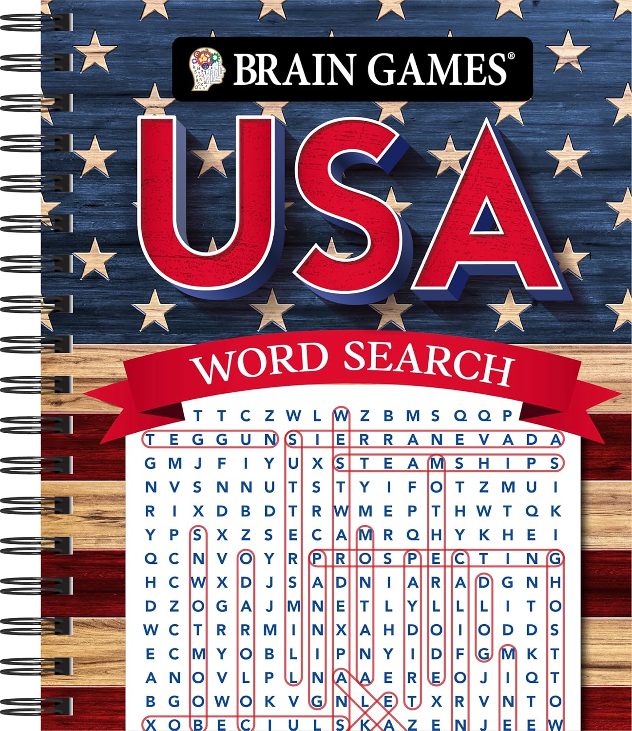Brain Games - USA Word Search (#7)