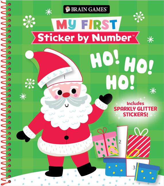 Brain Games - My First Sticker by Number: Christmas