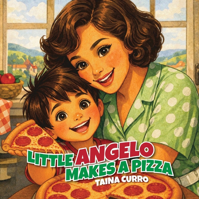 Little Angelo Makes a Pizza