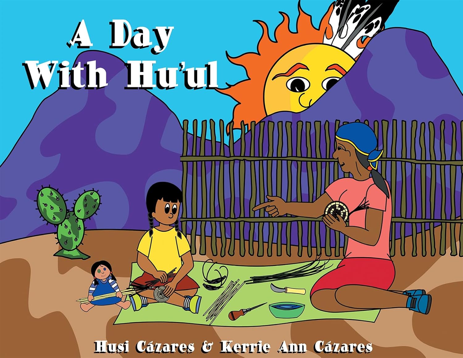 A Day with Hu'ul (Bilingual Edition, English and Tohono O'Odham)