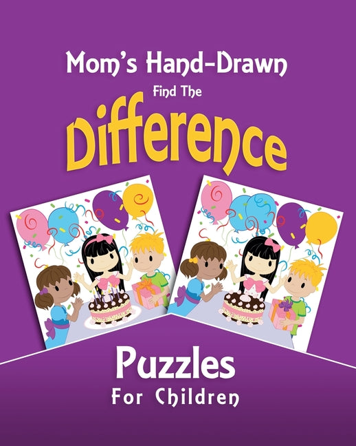 Mom's Hand-Drawn Find-the-Difference Puzzles for Children