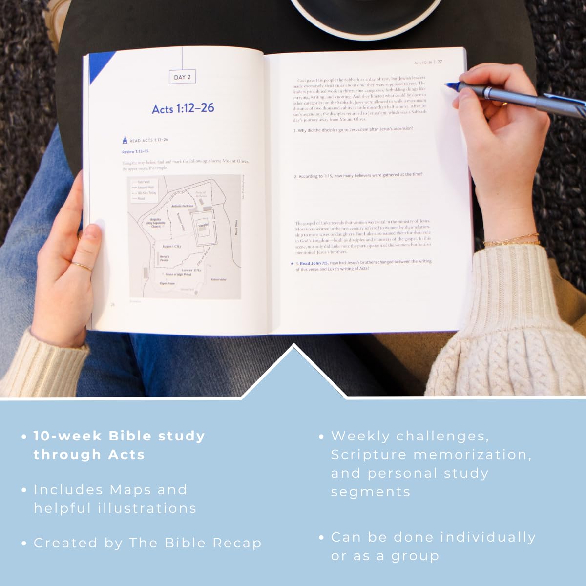 Acts: The Spirit and the Bride--A 10-Week Bible Study on God and His Church (The Bible Recap Knowing God)