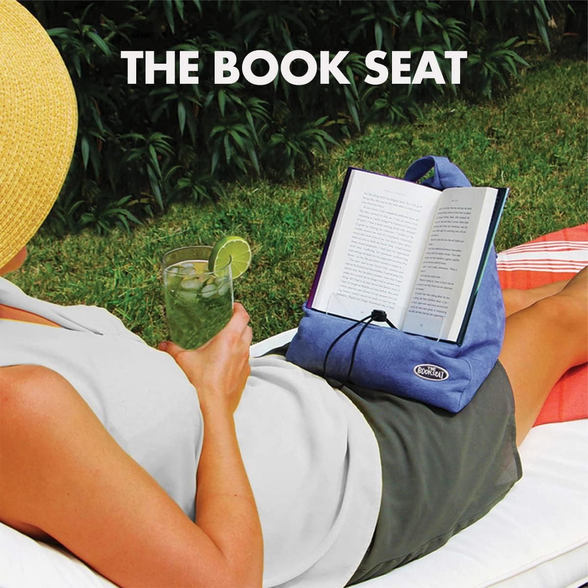 Book Seat Navy Blue