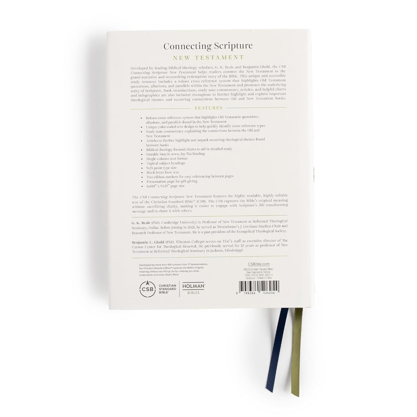CSB Connecting Scripture New Testament, Hardcover: A Study Bible of Biblical Allusions and Quotations