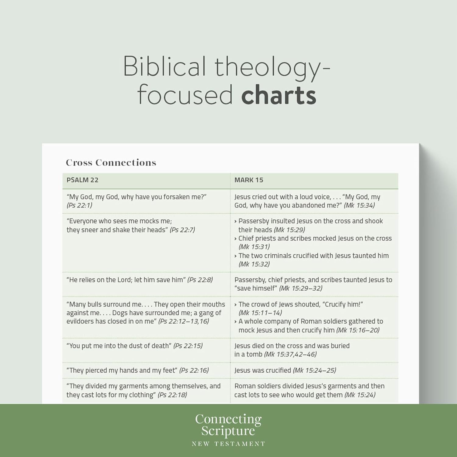 CSB Connecting Scripture New Testament, Hardcover: A Study Bible of Biblical Allusions and Quotations