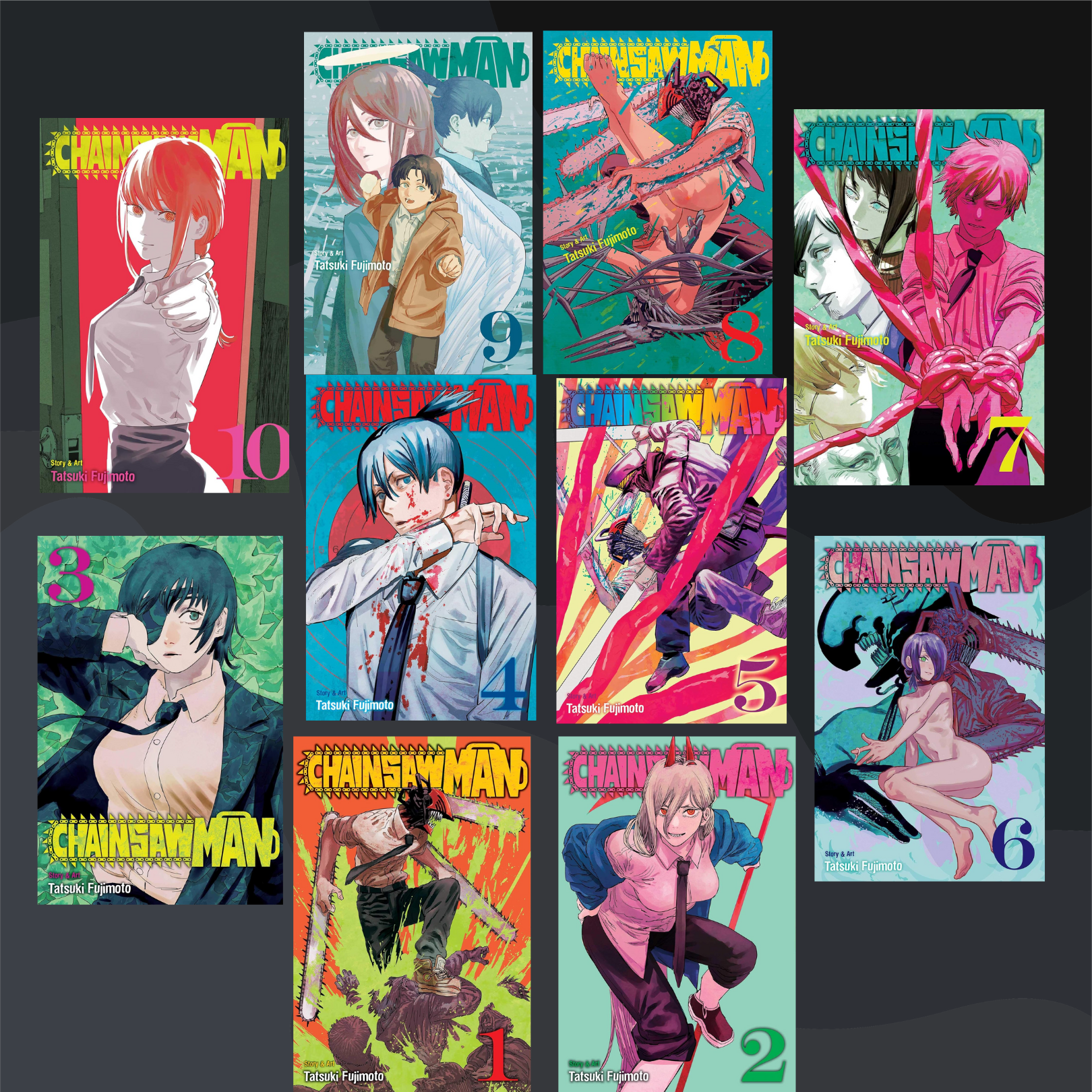 Chainsaw Man Manga Set 1-10